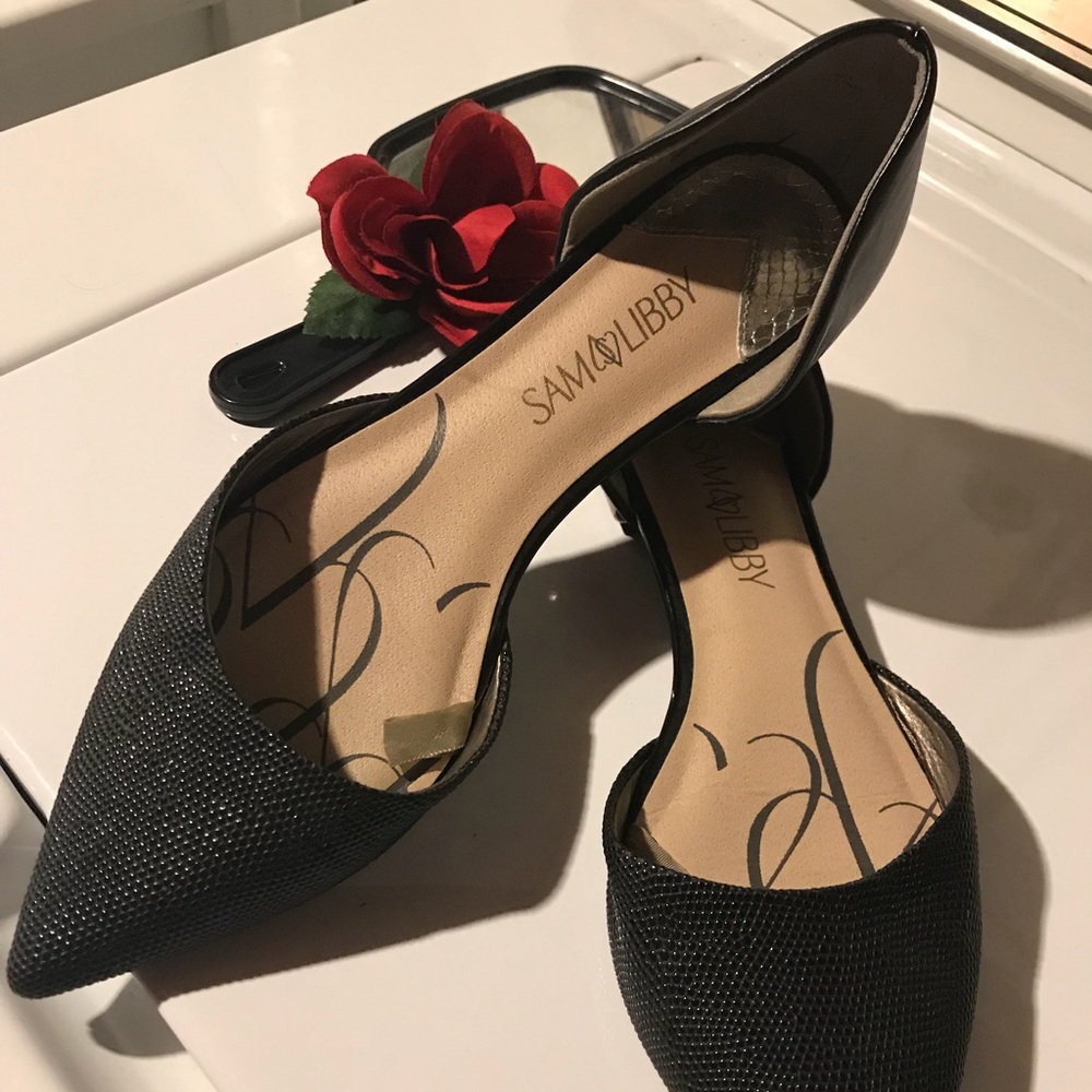 Sam & Libby black flats size 8